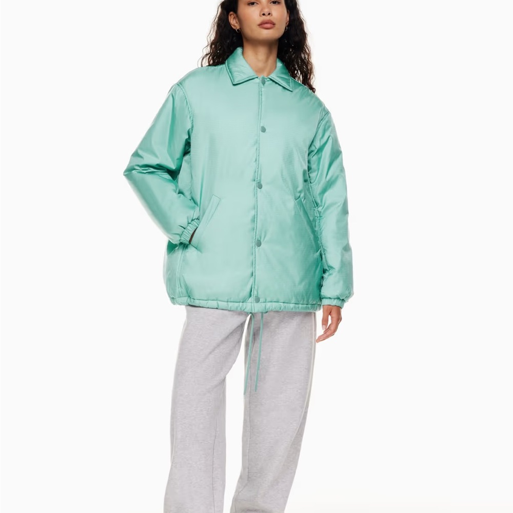 Aritzia Tna Vegan Down Coaches Jacket